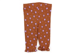 Noa Noa Miniature leggings print brown flower